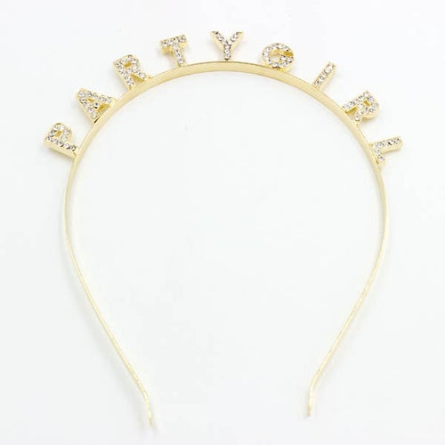 PARTY GIRL RHINESTONE HEAD BAND